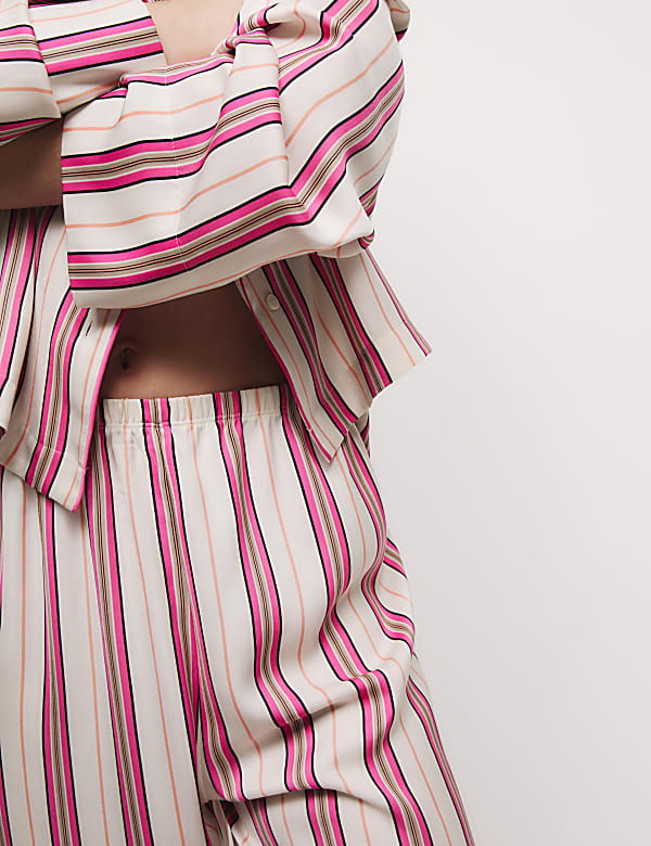 Dream Satin™ Striped Pyjama Set