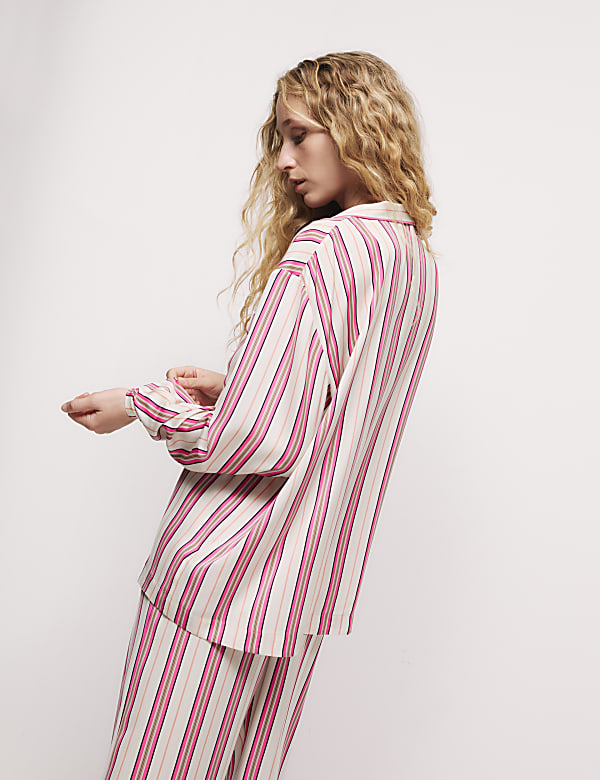 Dream Satin™ Striped Pyjama Set