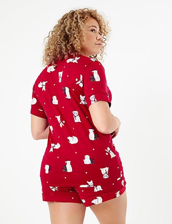 Animal Print Short Pyjama Set