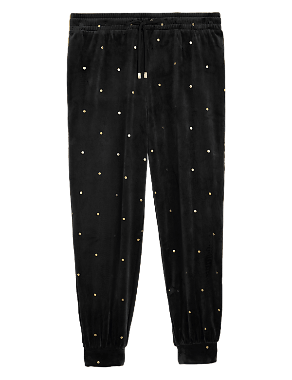 Flexifit™ Velour Foil Spot Lounge Joggers