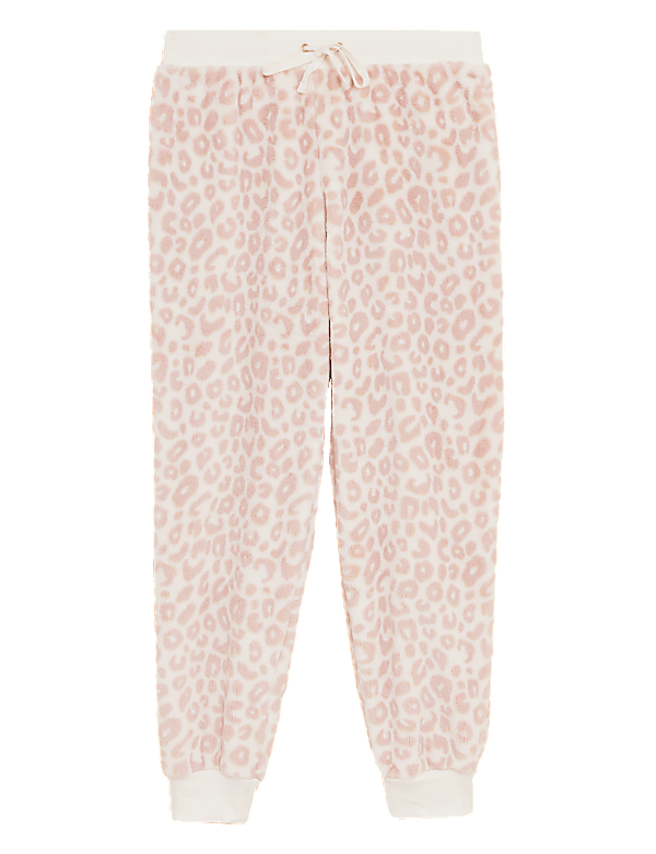 Fleece Animal Print Lounge Joggers