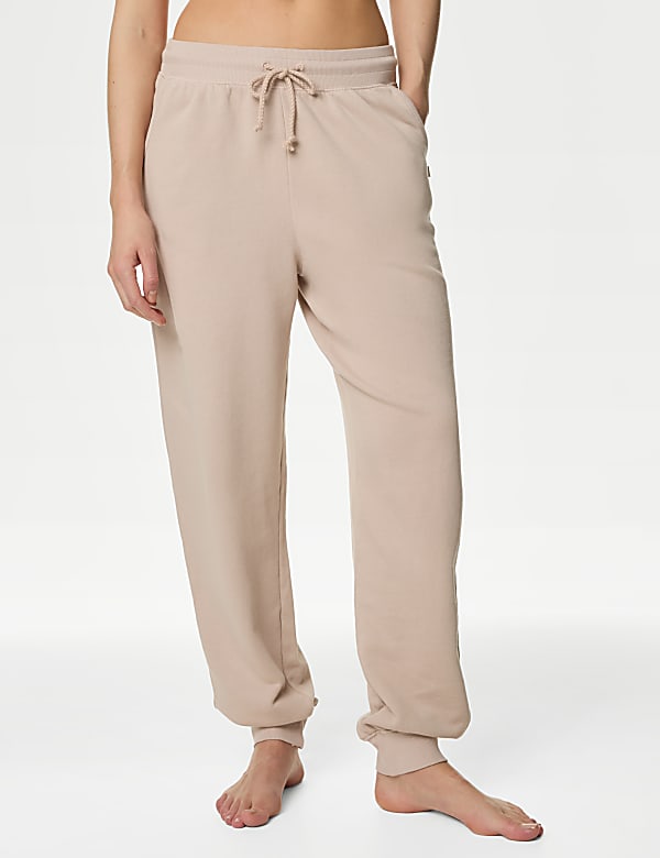 Pure Cotton Cuffed Hem Lounge Joggers