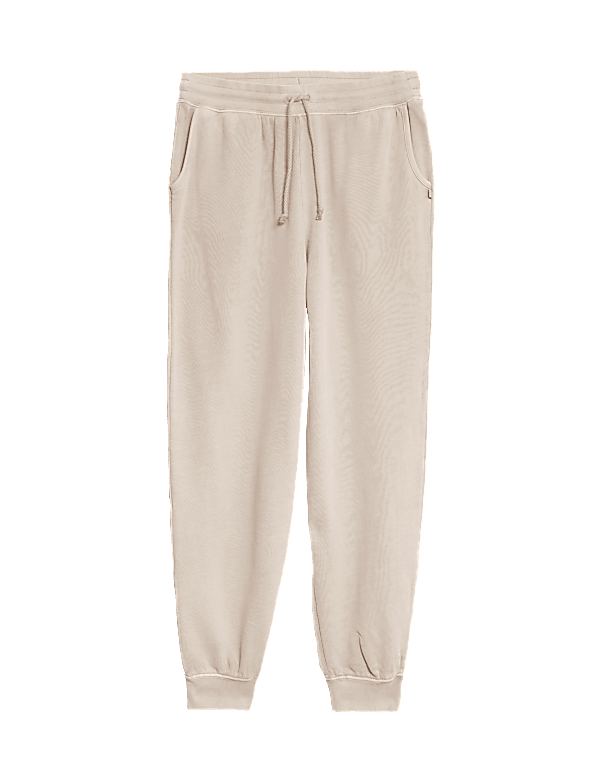 Pure Cotton Cuffed Hem Lounge Joggers