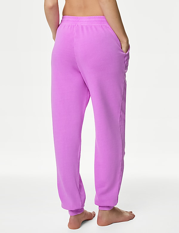 Pure Cotton Cuffed Hem Lounge Joggers