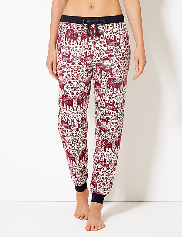 Buy Elephant Print Short Sleeve Pyjama Set at Marks Spencer