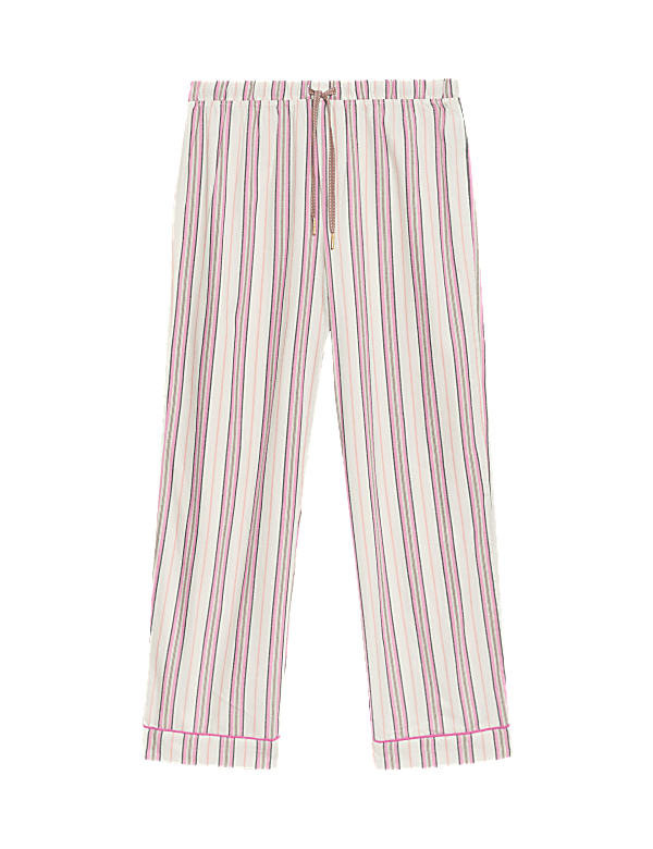 Pure Cotton Striped Pyjama Bottoms