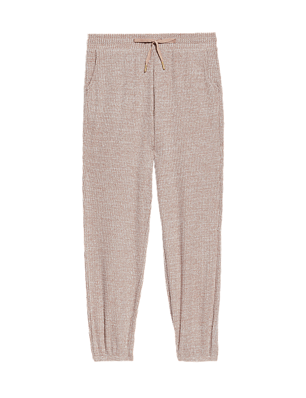 Cosy Waffle Cuffed Hem Lounge Joggers