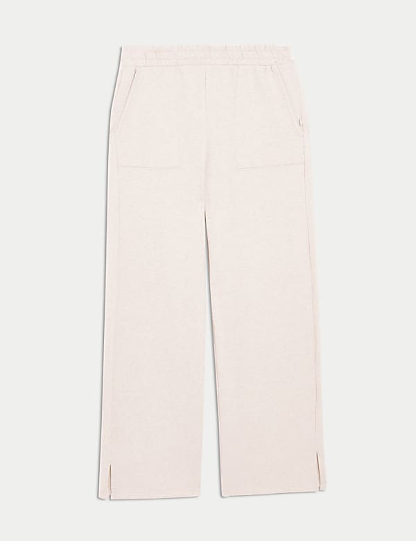 Pure Cotton Wide Leg Lounge Joggers - ES