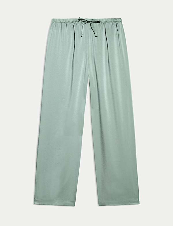 Dream Satin™ Wide Leg Pyjama Bottoms - GR