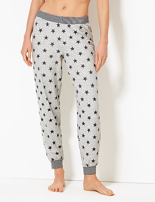 Glitter Star Print Pyjama Set