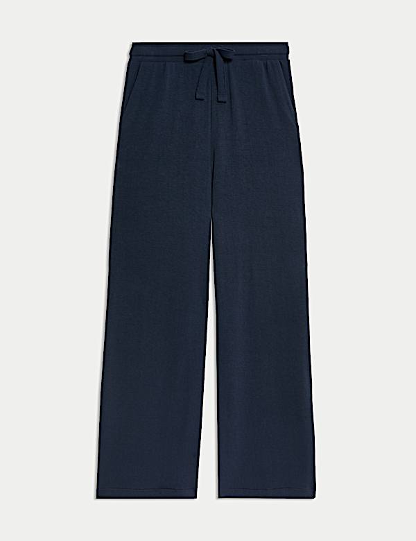 מכנסי פיג'מה בגזרת רגל רחבה - IL