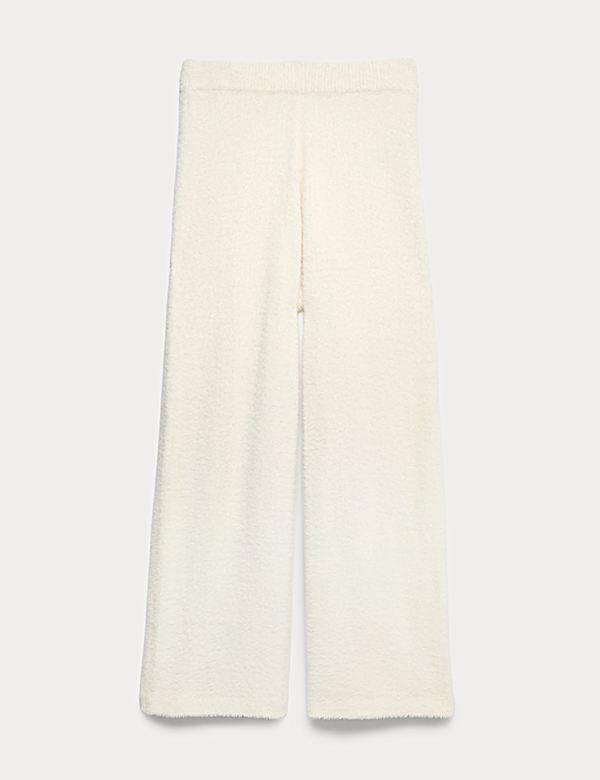 Feather Knit Wide Leg Pyjama Bottoms - ES