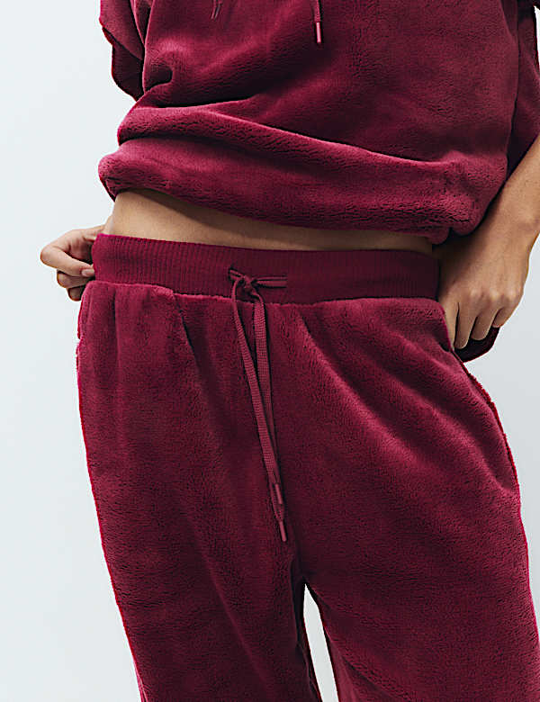 Fur Fleece Lounge Joggers - GR