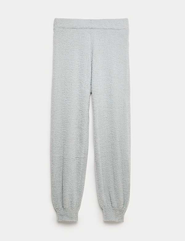 Feather Knit Cuffed Hem Pyjama Bottoms - NL