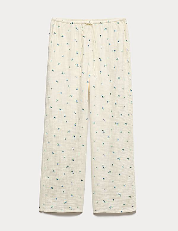 Cool Comfort&trade; Muslin Pyjama Bottoms - NO