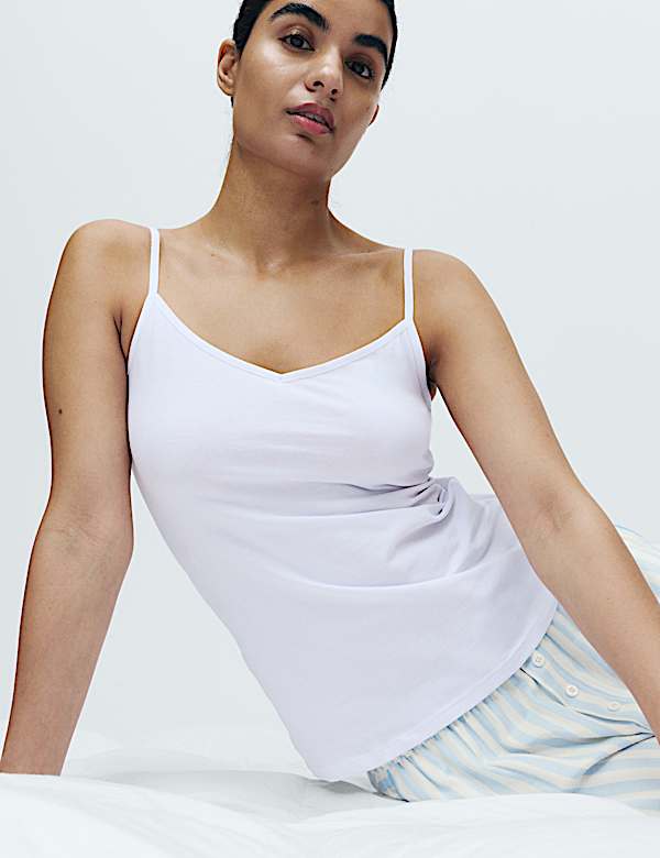 2 Pack Twill Wide Leg Pyjama Bottoms - CY