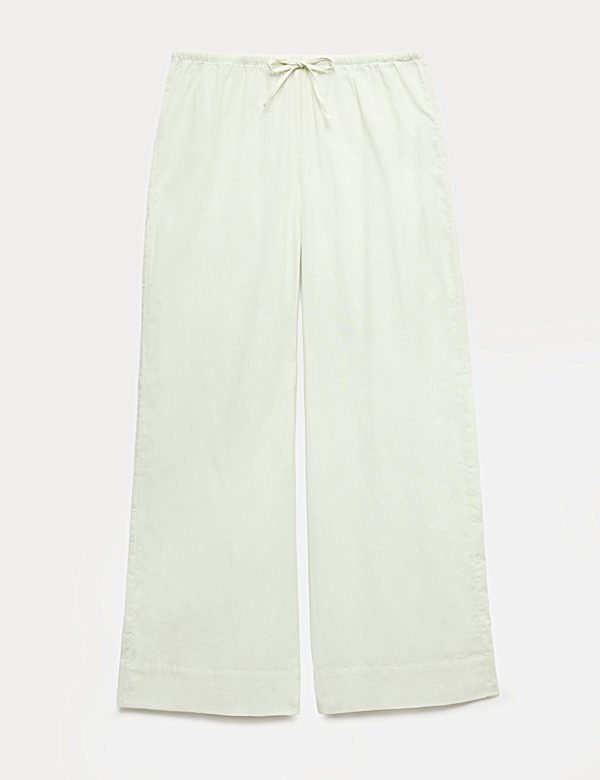 Pure Cotton Striped Pyjama Bottoms - FI