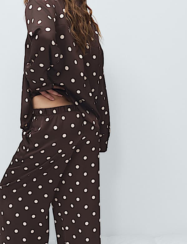 Dream Satin&trade; Polka Dot Pyjama Bottoms - IL