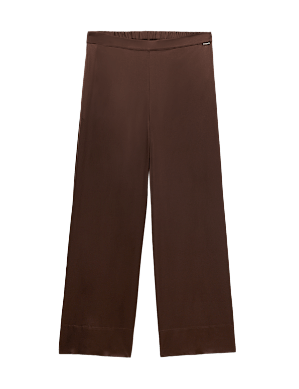 Satin Wide Leg Bottoms