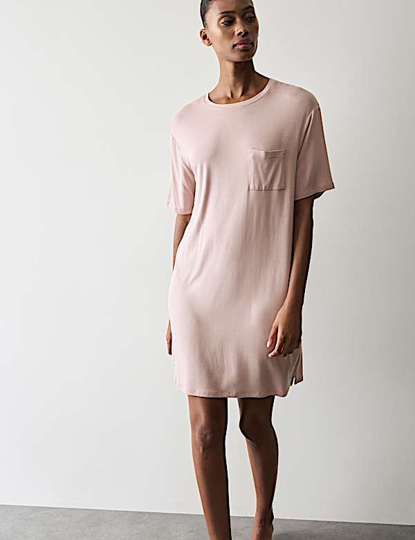Modal Rich Mini Nightdress