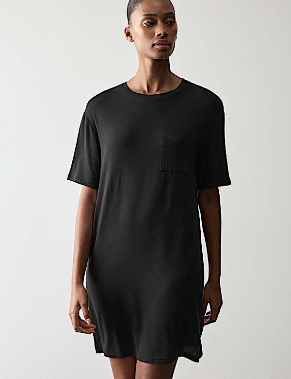 Modal Rich Mini Nightshirt - CZ