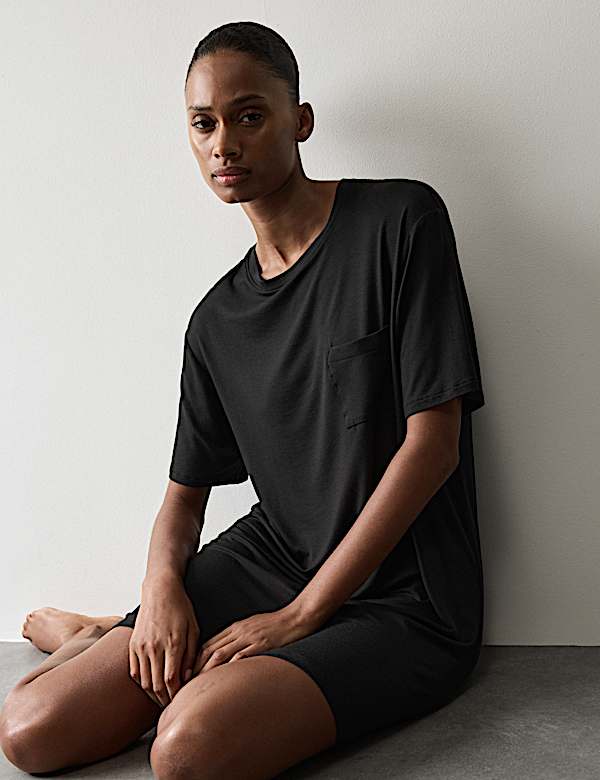 Modal Rich Mini Nightshirt - CZ