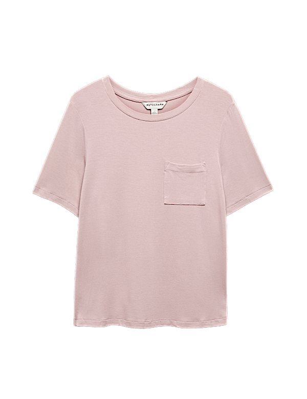 Modal Rich Short Sleeve Pyjama Top
