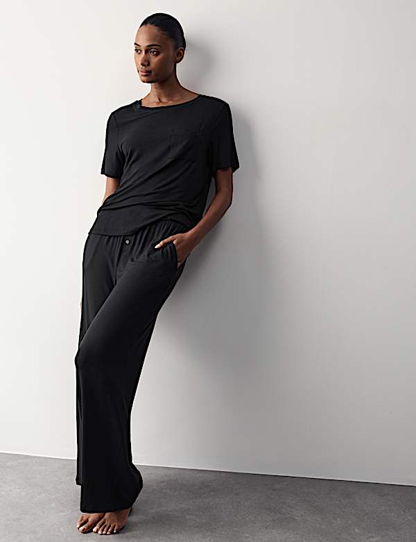 Modal Rich Short Sleeve Pyjama Top