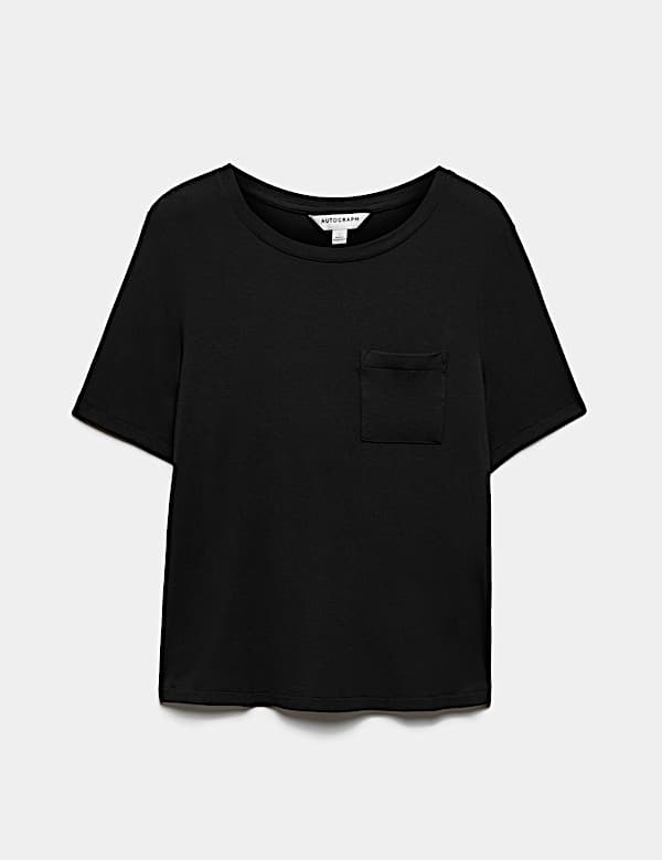 Modal Rich Short Sleeve Pyjama Top - CZ