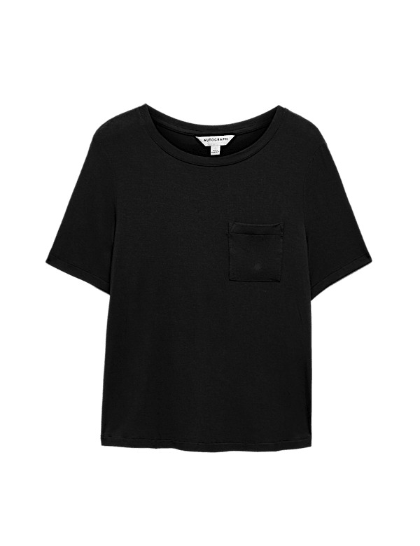 Modal Rich Short Sleeve Pyjama Top