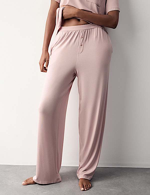 Wide Leg Pyjama Bottoms