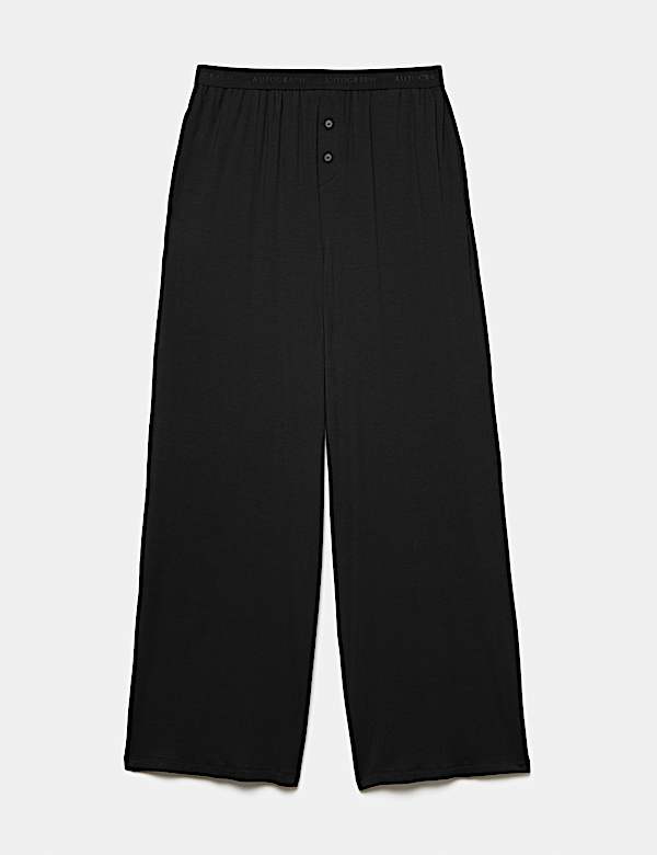 Modal Rich Wide Leg Pyjama Bottoms - CZ