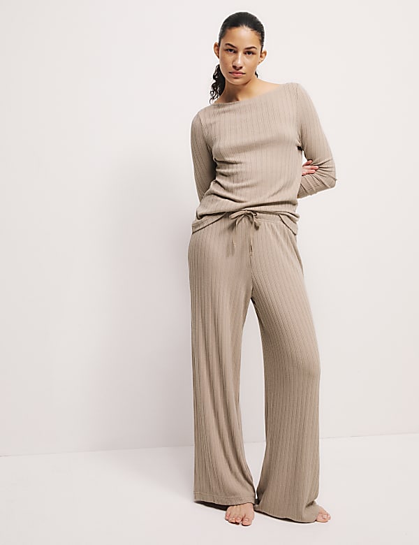 Ribbed Pyjama Set