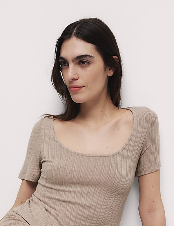 Ribbed Shortie Set