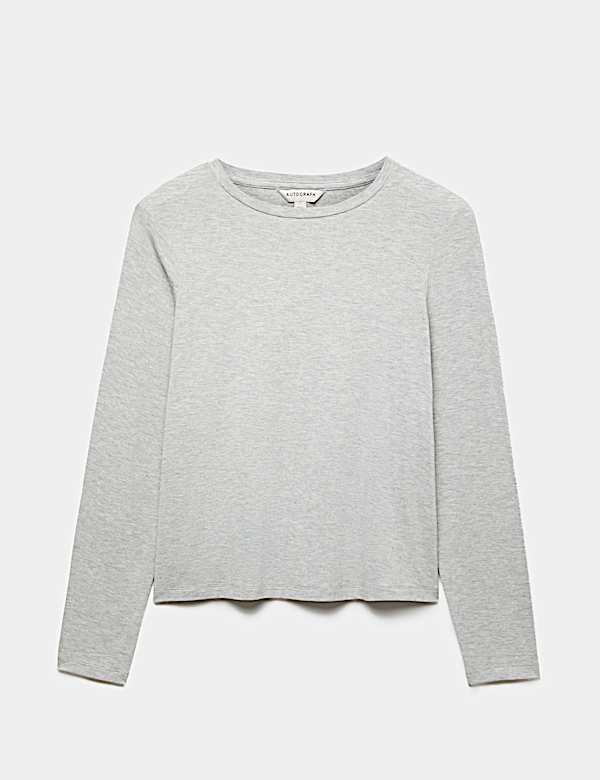Modal Rich Long Sleeve Pyjama Top - KG