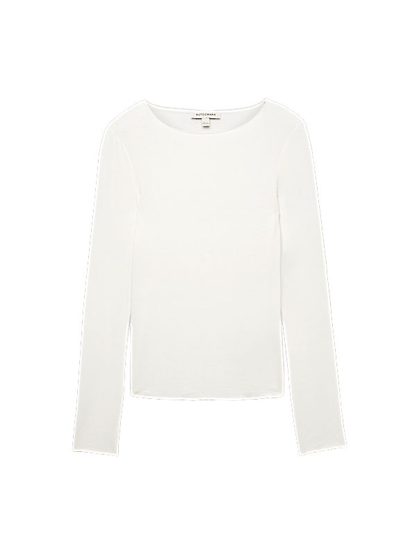 Sheer Pyjama Top with Cashmere