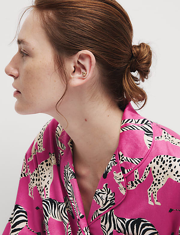 Women's Zebra & Cheetah Family Christmas Pyjama Set - PL