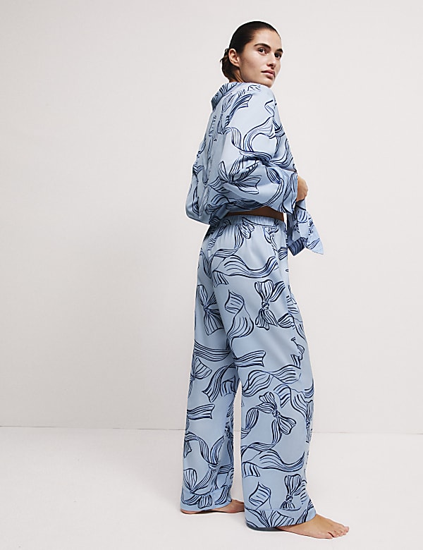 Dream Satin™ Printed Revere Pyjama Set