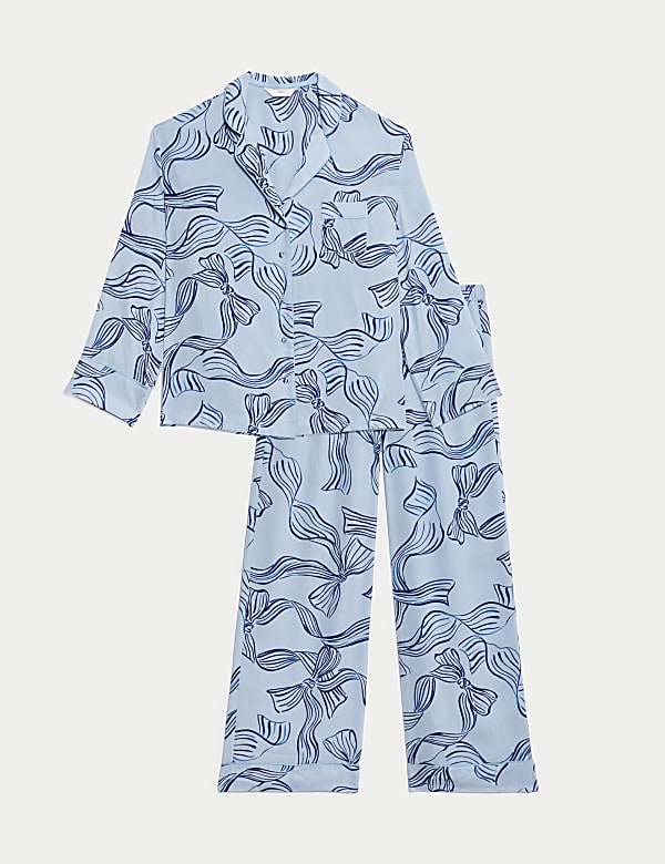 Dream Satin&trade; Schlafanzugset mit Muster - DE