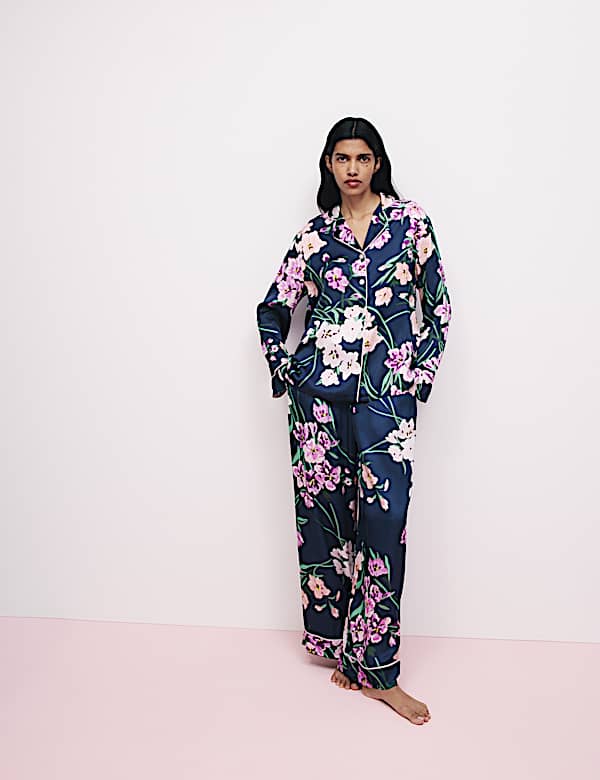 The Floral Print Pyjama Set - US