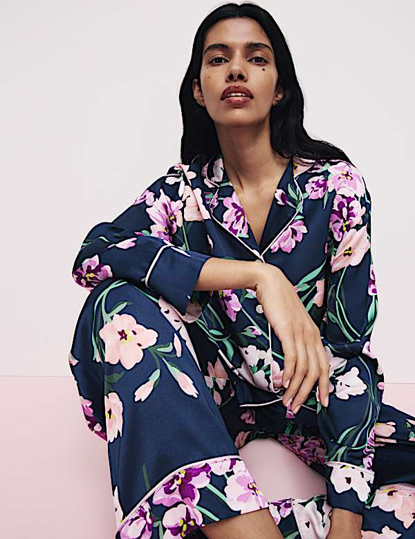 The Floral Print Pyjama Set - US