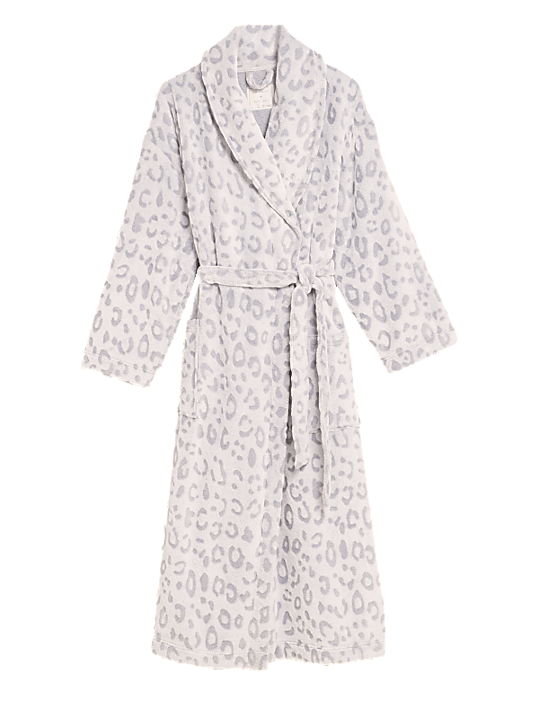 Fleece Carved Dressing Gown