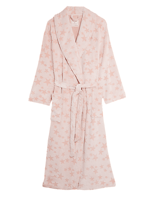 Fleece Carved Dressing Gown