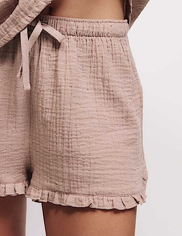 Pure Cotton Muslin Cool Comfort™ Shortie Set - NL