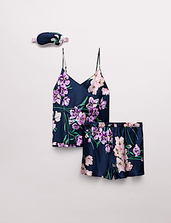 The Floral Print Shortie Set - DE