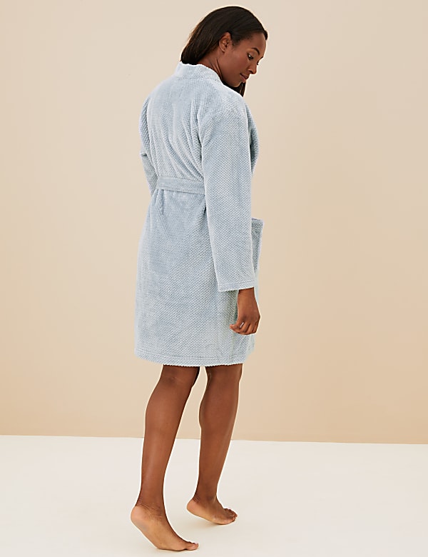 Fleece Short Dressing Gown