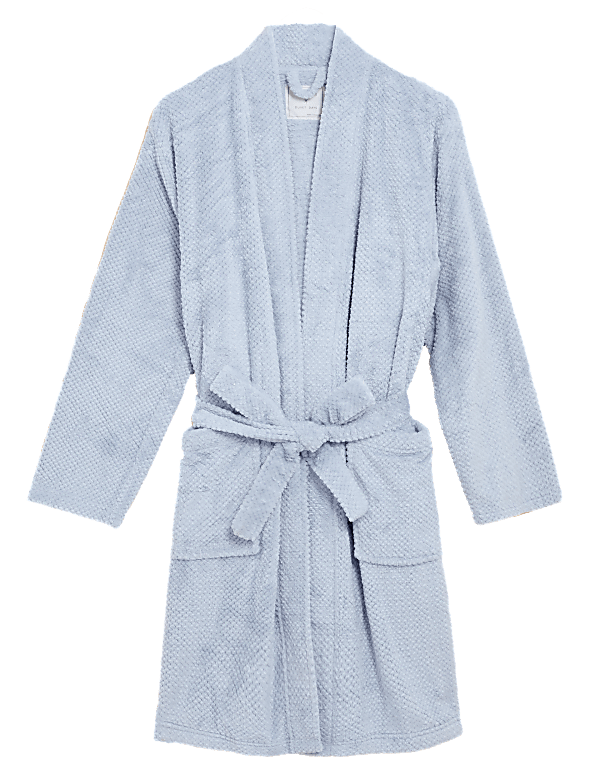 Fleece Short Dressing Gown