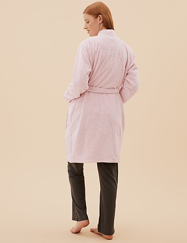 Fleece Short Dressing Gown