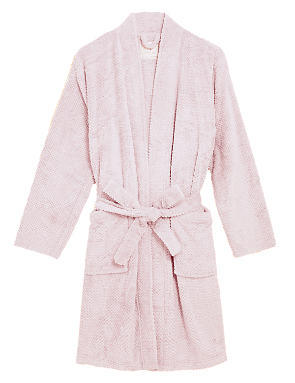 Fleece Short Dressing Gown