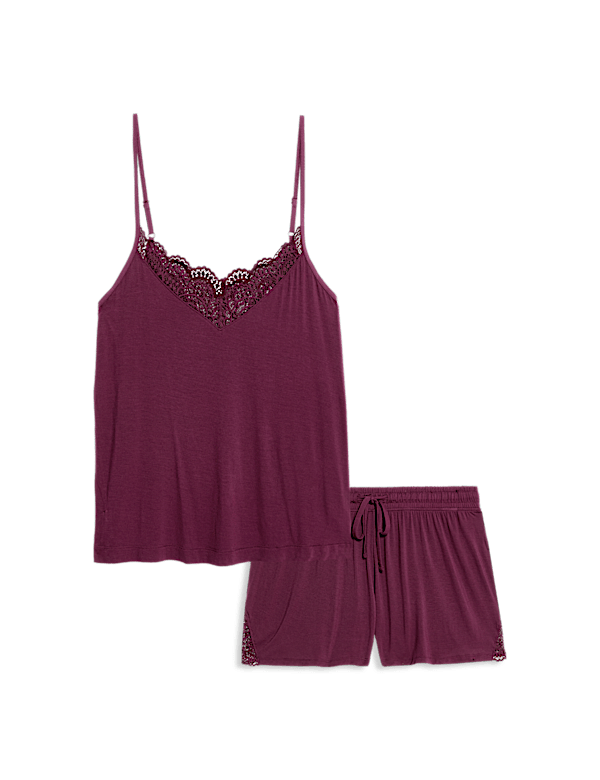 Lace Trim Cami Pyjama Set